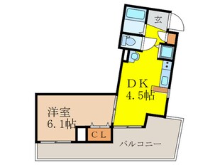 エステムコート新大阪Ⅲの物件間取画像